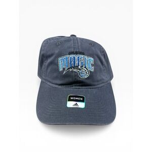 ADIDAS Orlando Magic Womens OSFA Navy Adjustable Strapback Hat NBA NEW